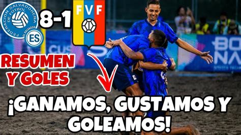 GANÓ LA SELECTA 8 1 VENEZUELA RESUMEN Y GOLES LA SELECTA GANÓ GUSTÓ Y