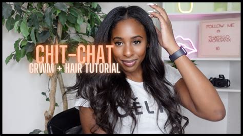 CHIT CHAT GRWM EASY EFFORTLESS CURLS TECHNIQUE KRISTEN ESS CURLING