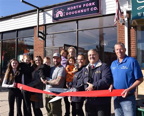 Mayor Pearl And Trustees Welcome North Fork Doughnut Company To The