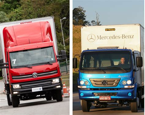 Caminhões leves Mercedes Benz Accelo e VW Delivery lideram ranking