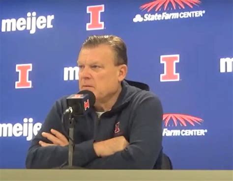 Watch: Brad Underwood press conference - OrangeandBlueNews: Illinois ...