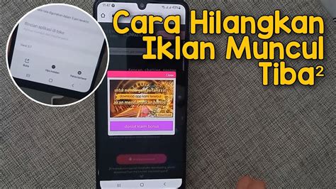 Cara Menghilangkan Iklan Yang Tiba Tiba Muncul Di Layar Hp Samsung