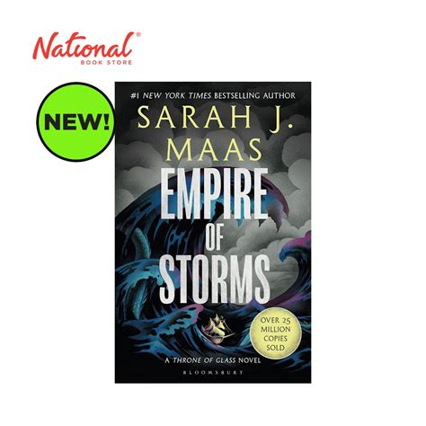 Throne Of Glass Empire Of Storms By Sarah J Maas Trade Paperback