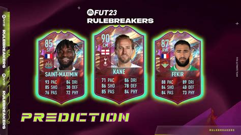 Fifa 23 Rulebreakers Predictions With Kane Salah And Fekir