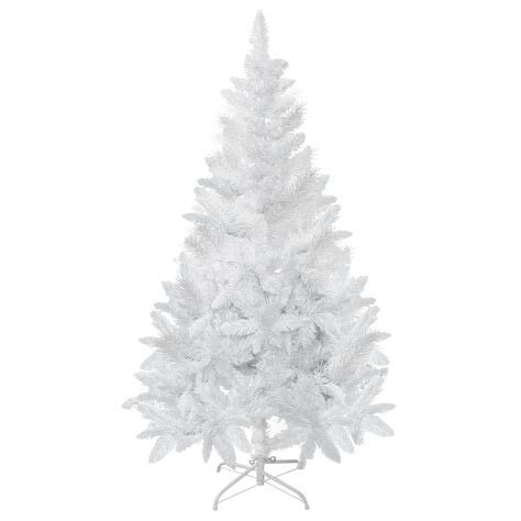 HOMCOM Árvore de Natal Artificial Dobrável 150cm Ignífugo 358 Ramos