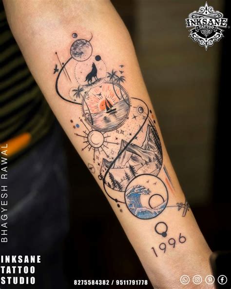 Adventure Tattoo Nel 2024 Idee Per Tatuaggi Tatuaggi Pianeta Tatuaggi