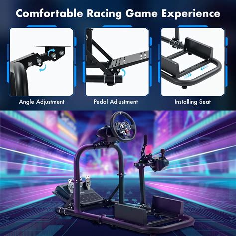 Marada Racing Simulator Cockpit Super Stable Support Fit For Fanatec