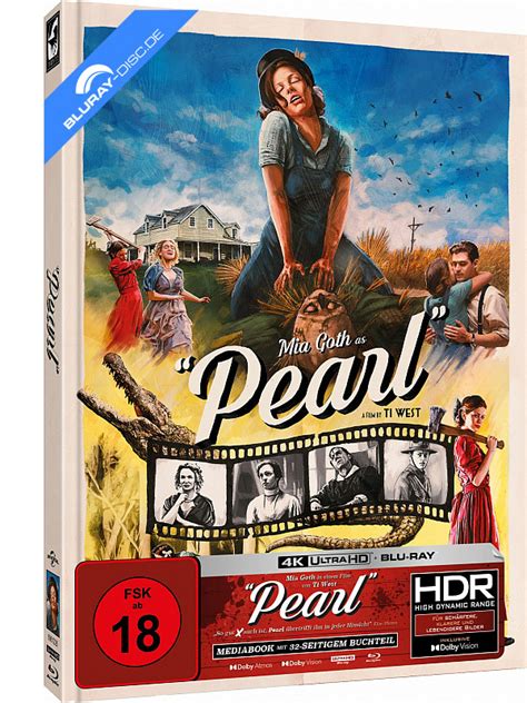 Pearl K Limited Mediabook Edition Cover D K Uhd Blu Ray Blu