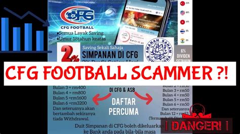 Cfg Football Scammer Sebab Kenapa Scam Aplikasi Judi Bola Sepak