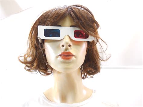 3D картонные анаглифные очки универсальные. Светофильтры красный и ...
