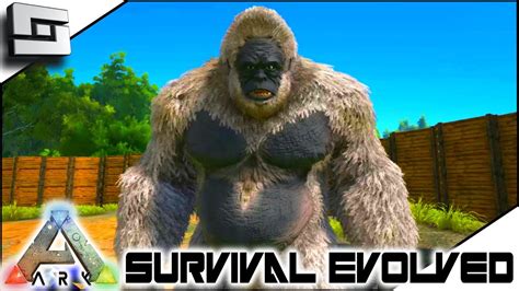 ARK Survival Evolved GIGANTOPITHECUS TAMING TIME S3E41 Gameplay