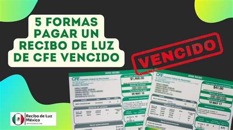 D Nde Pagar Recibo De Luz Vencido Cfe