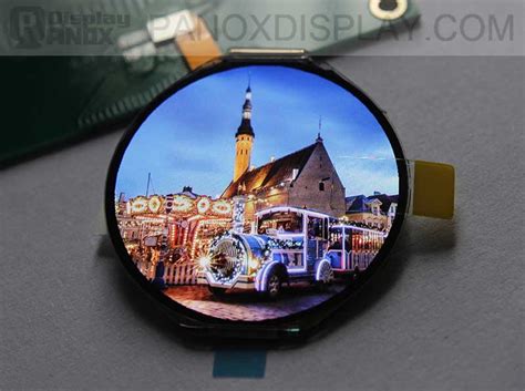 Round Oled Full Color X Mipi Oled Lcd Supplier