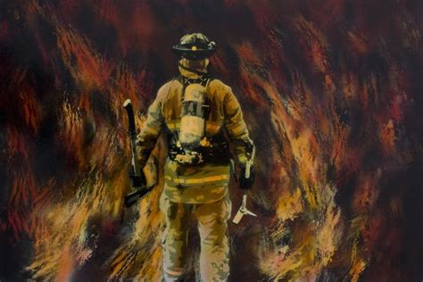 5d Fireman Firefighter Diamond Painting Kit Premium 25 Diamond Art Home