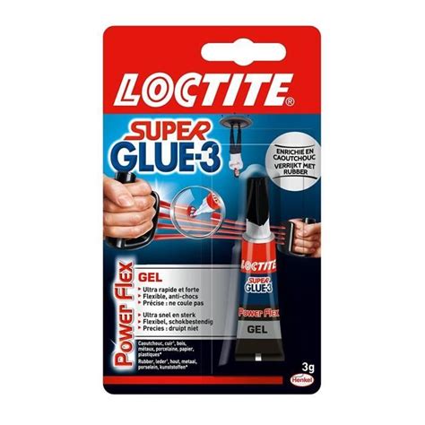 Loctite Colle Forte Super Glue Power Flex G Cdiscount Bricolage