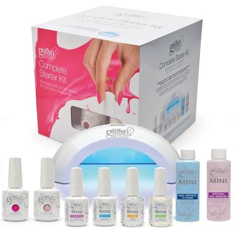 What I Got For Christmas Yay Complete Gelish Starter Kit With Light