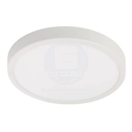 Panel LED Redondo Sobrepuesto 25W Luz Fria Calida C Driver Interno