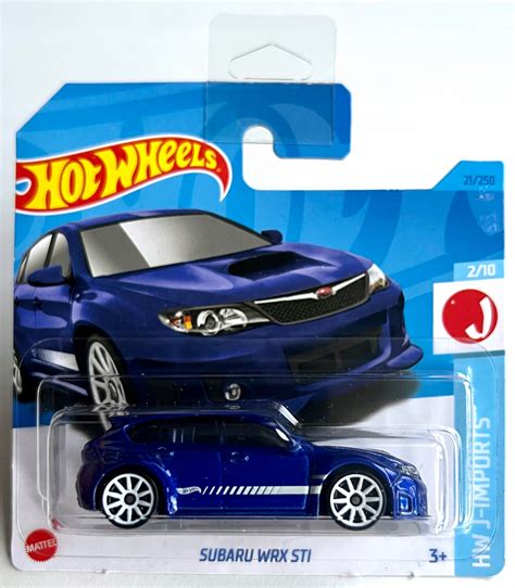 Mattel Hot Wheels Subaru Wrx Sti Niebieski Allegro Pl