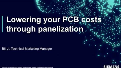 Lowering your PCB Costs through Panelization | Siemens Software