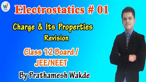 Electrostatics Class Part Jee Neet Aiims Board Charge It S