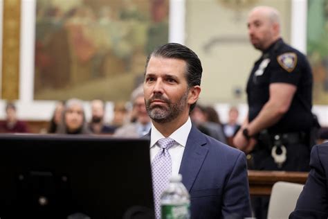 Donald Trump Jr Testifies For Second Time In Fathers Civil Fraud