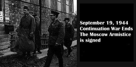On This Day In History Moscow Armistice Signed Between Finland And
