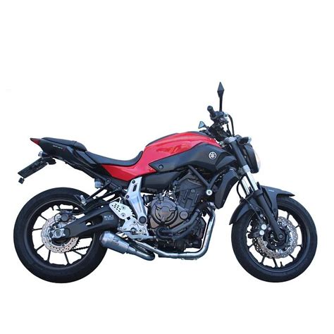 Ponteira Escapamento Esportivo Completo Da Moto Caracol Yamaha Mt 09