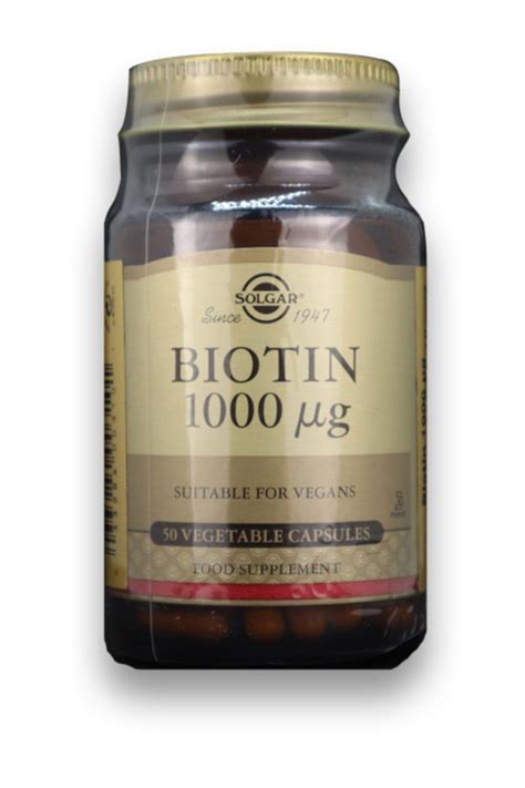 Solgar Biotin 1000 Mcg 50 Bitkisel Kapsül Fiyatı Yorumları Trendyol