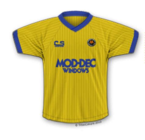 Torquay United 1989-90 Home Kit