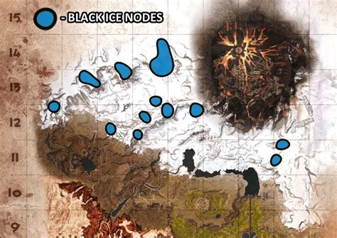 Conan Exiles Black Ice Locations Map - Printable Maps Online