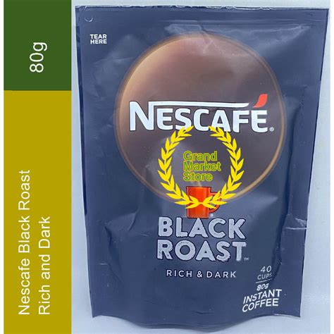 Jual Nescafe Black Roast Rich And Dark Nestle Philippines Halal 80g