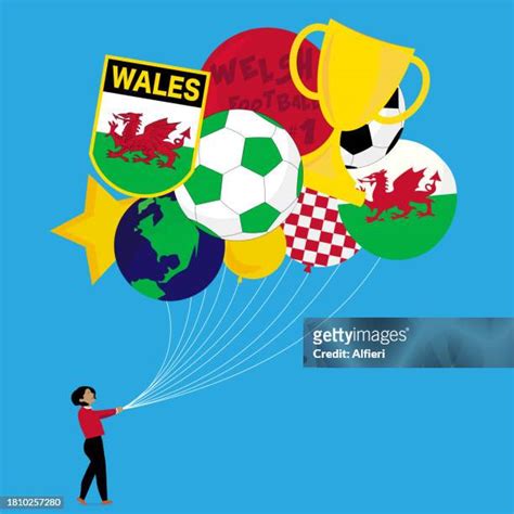 19001 Wales Football Fans Stock Photos High Res Pictures And Images