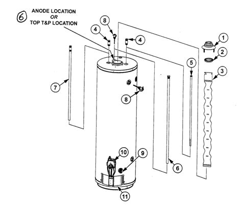 41 Rheem Water Heater Parts Diagram Diagram Online Source