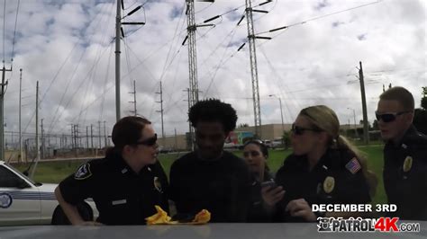 Scared Criminal Gets Caught By Perverted Milf Cops