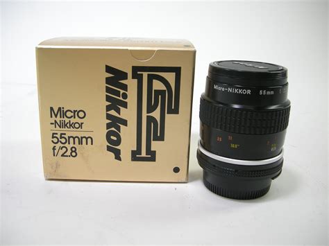 Nikon Micro-Nikkor 55mm f2.8 lens – Camera Exchange