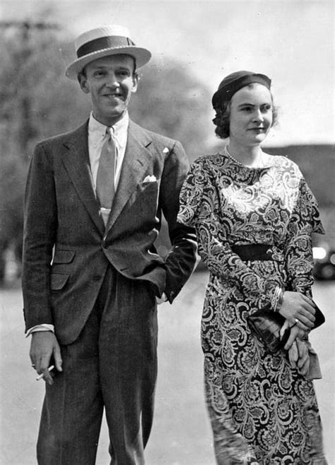 Fred Astaire And His Wife Phyllis Shortly After Arriving In Hollywood