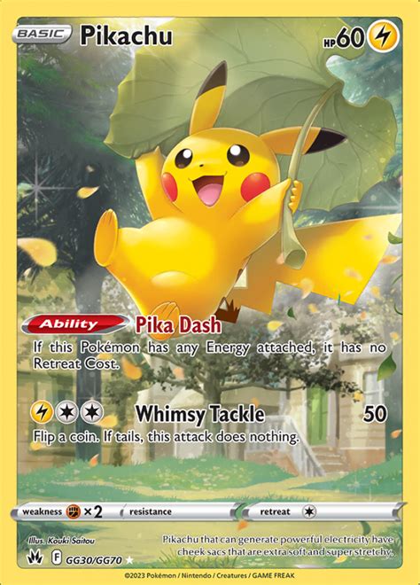 Pikachu Crown Zenith Rare Holo Pokemon Tcg Digitaltq