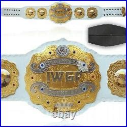 Iwgp Intercontinental Championship Belt Mm Mm Layer White Leather