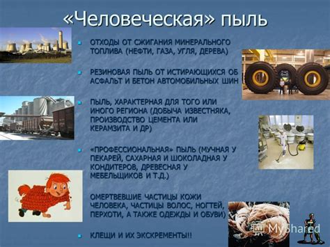 Презентация на тему: "Откуда берётся пыль? ГИПОТЕЗА: Я думаю, что от ...