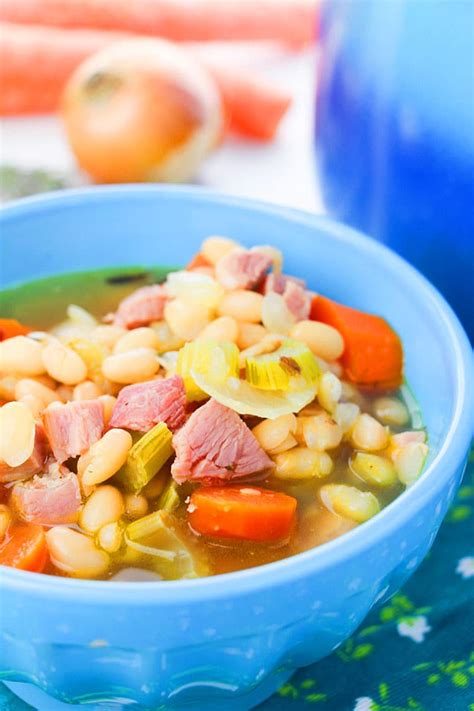 Instant Pot Ham Bone Soup {With Leftover Ham} | One Pot Recipes