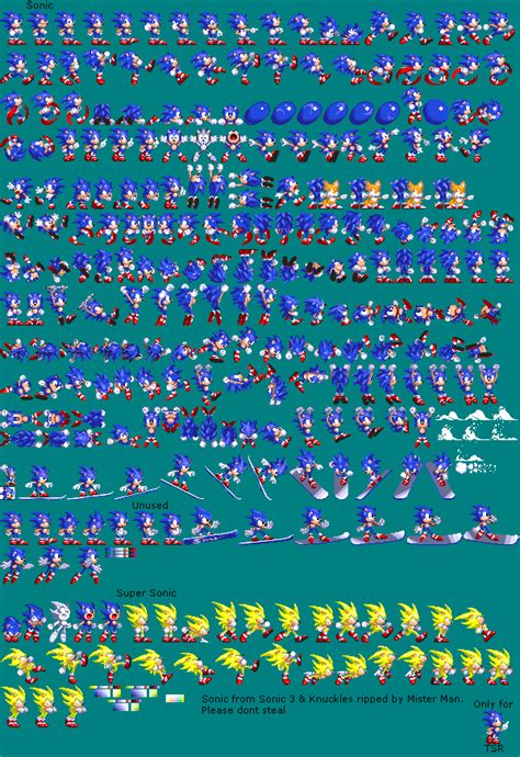 Sonic 3 Hd Sprites