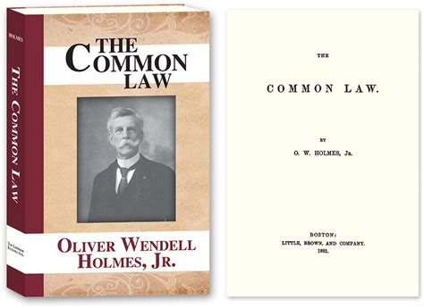 Holmes The Common Law Zvab