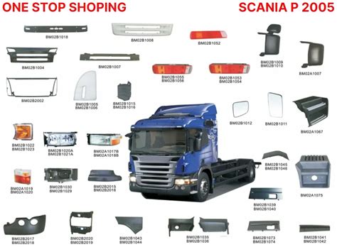 Truck Spare Parts For Scania 112 113 114 124 144 P G R T Serices 5000 ...