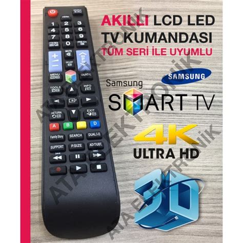 Ata Elektronik Samsung AA59 00507A LED Tv Kumandası Fiyatı