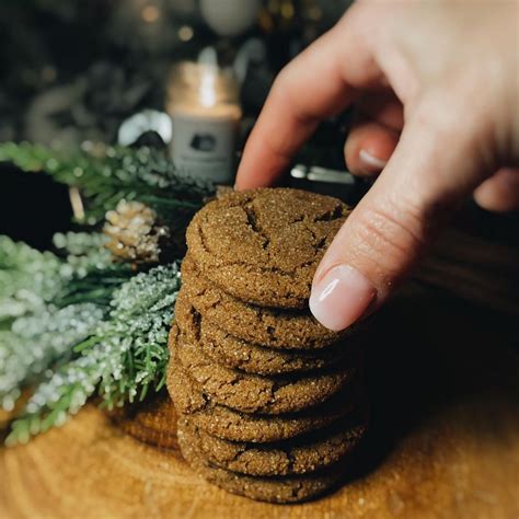 Her Copper Kitchen On Instagram Chewy Gingersnap Cookies These Chewy