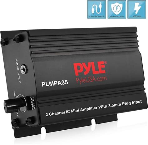 Pyle Plmpa Channel W Mini Amplifier Amazon Co Uk Electronics