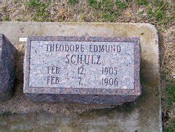 Theodor Edmund Gotthilf Schulz 1905 1906 Mémorial Find a Grave