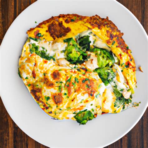 Chicken Broccoli Mozzarella Omelette Recipe Omelette Recipes