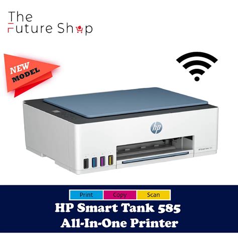 HP Smart Tank 585 All In One Printer Wireless Print Scan Copy Come