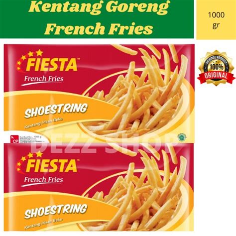 Jual French Fries Fiesta 500 GR Kentang Goreng Fiesta 500g French Fries